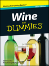 Wine For Dummies (eBook)